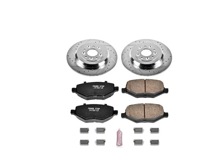 Комплект заднего тормоза и ротора для 2011-2012 Ford Edge CG422KR - Изображение 1 из 1