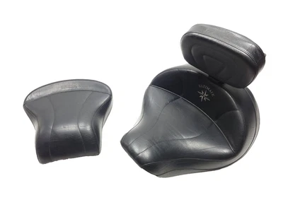 Yamaha XVS 1300 2007 V-Star asiento del conductor y par de asientos traseros para pasajeros OEM Foto 1 de 4