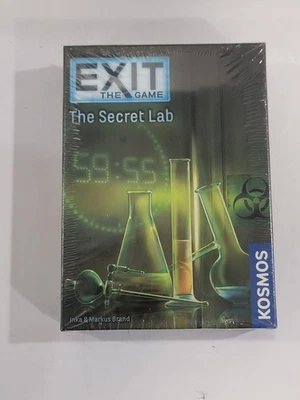 NEW SEALED "Exit" The Game The Secret Lab Escape Room- Thames & Kosmos Games - Image 1 of 4