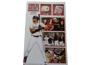 ARIZONA DIAMONDBACKS MLB BASEBALL D-BACKS INSIDER ISSUE #6 29 PAGES PROGRAM NEW - Picture 1 of 5