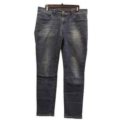 Jeans Divine Rights of Denim Mujer Talla 31 Logo Bigotes Oscuros Informales Mamá Tobillo Foto 1 de 4