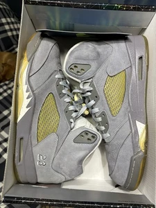 Size 11.5 - Air Jordan 5 Retro Wolf Grey - Picture 1 of 5