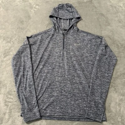 Nike Womens Dri-fit Element Running Hoodie Blue Size Small 855515-471 Thumbholes - Image 1 of 4