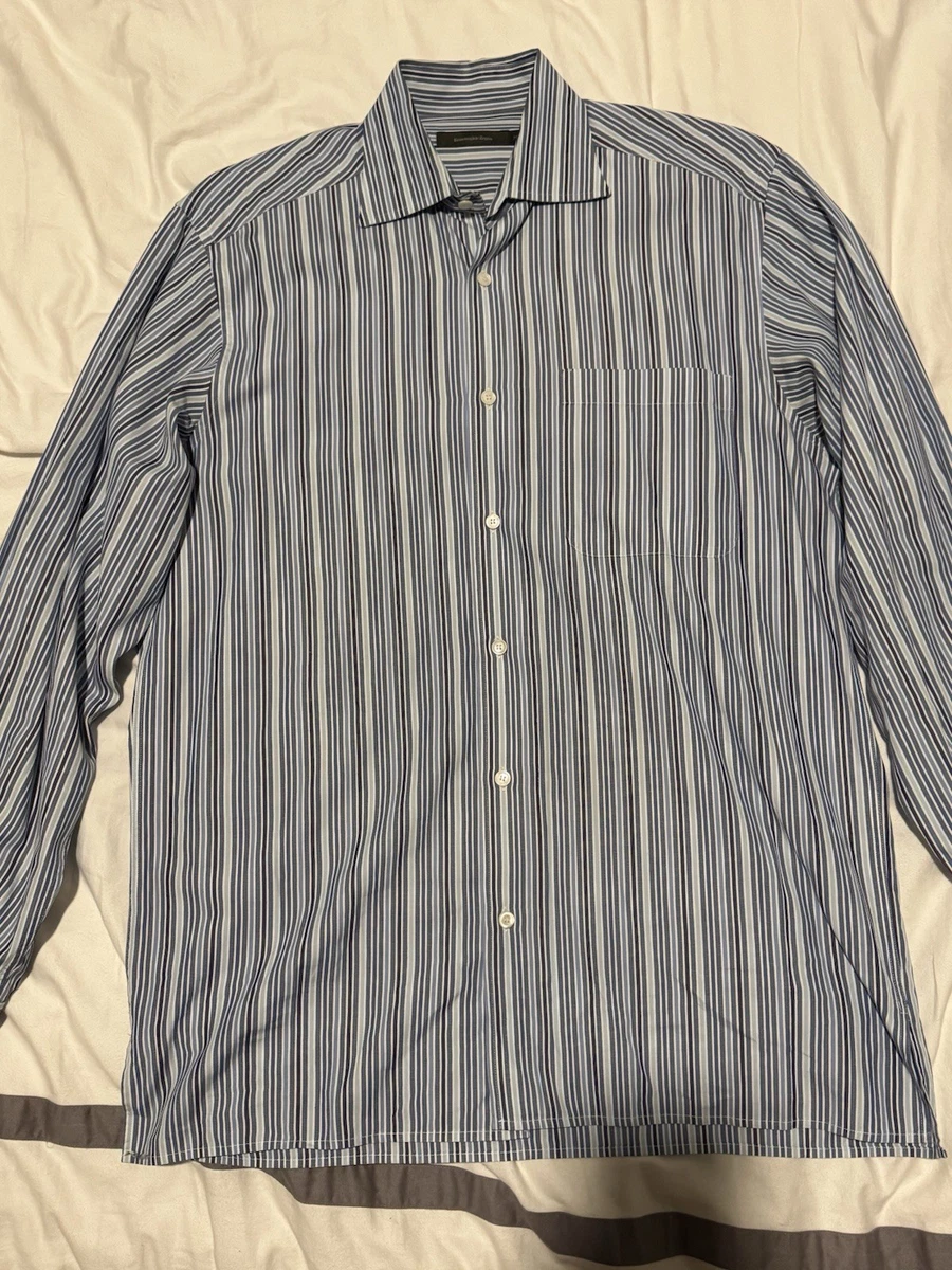 Ermenegildo Zegna ストライプ長袖シャツ 42 Ermenegildo Zegna ストライプ長袖シャツ 42 Ermenegildo Zegna