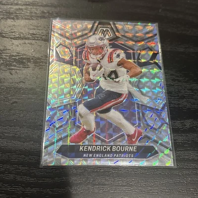 2024 Mosaic Silver Mosaic Prizm #150 Kendrick Bourne New England Patriots - Image 1 of 2