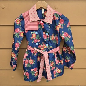 Matilda Jane Brilliant Daydream Down Came the Rain Jacket Girls Size 10 Floral - Picture 1 of 14