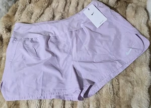 Nike Dri-FIT Running/Workout Shorts Women’s Size Large Pastel Purple Athletic - Picture 1 of 9