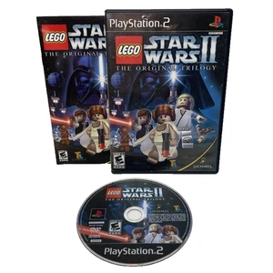 Star Wars II La Trilogia Originale - PS2 - Etichetta Nera - Completo - Buono - Foto 1 di 7