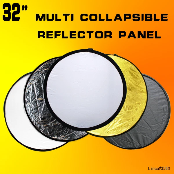32" 4in1 Collapsible sliver/Gold/Black/White Reflectors Panel - Image 1 of 1