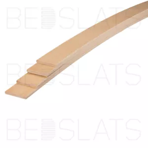 70 mm (7 cm) breite Buche Federkern-Lattenroste - beliebige Länge - abgelängt - 10er Pack - Bild 1 von 3