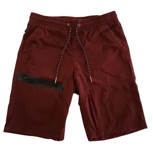 RING OF FIRE Jungen Medium Leftout Twill Motorrad Shorts burgund Taschen elastisch  - Bild 1 von 11