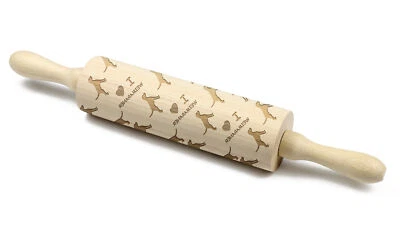 Weimaraner, Braco de Weimar, Fantasma gris un gran rodillo con la silueta de un  - Imagen 1 de 4