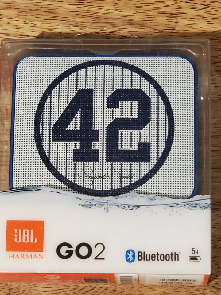 JBL GO2 Mariano Rivera, Rechargeable Portable Bluetooth Waterproof Speaker. NEW! - Image 1 of 4