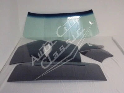 1968 Pontiac 2 Door Hardtop Glass Green Windshield Grey Vent Door Quarter Back - Image 1 of 4