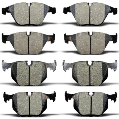 Front and Rear Ceramic Brake Pad For BMW 525i 525xi 528i xDrive 530i 530xi 535xi Foto 1 de 4