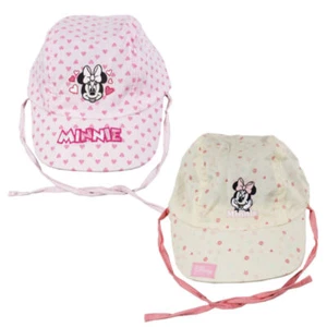 Disney Minnie Maus Baby Schirmmütze Basecap Hut mit Nackenschutz 46/48 - Bild 1 von 5