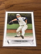 2022 Topps Series 1 Baseball Craig Kimbrel Base #2 Chicago White Sox T6
