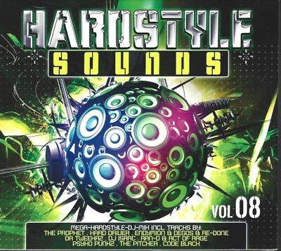 = Hardstyle Sounds Vol. 08  =  3 Audio CDs - Bild 1 von 2