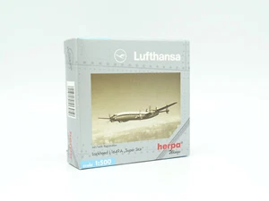 Herpa Airplane Airlines 1/500 - Lockheed L-1649A Super Star Lufthansa - Picture 1 of 1