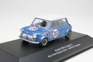 1/43 ATLAS MINI COOPER S BTCC 1969 BRITISH TOURING CAR CHAMPIONSHIP ALEC POOLE - Picture 1 of 2