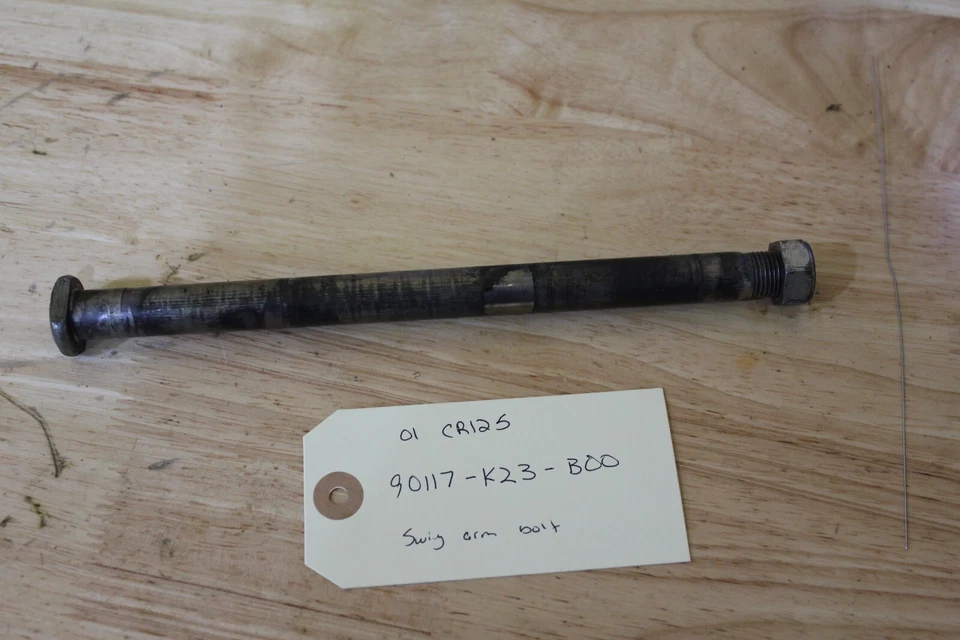 HONDA CR125R CR250R OEM REAR BACK SWINGARM BOLT SUSPENSION PIVOT 1997 - 2001 - Image 1 of 1