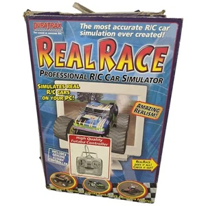 RC Car Simulator Computer Game Duratrax Real Race Professional Remote Control - Picture 1 of 18