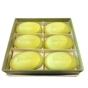 Vintage Neiman Marcus Verbena Guest Hand Soap 6 Bars in Original Box NOS - Picture 1 of 6