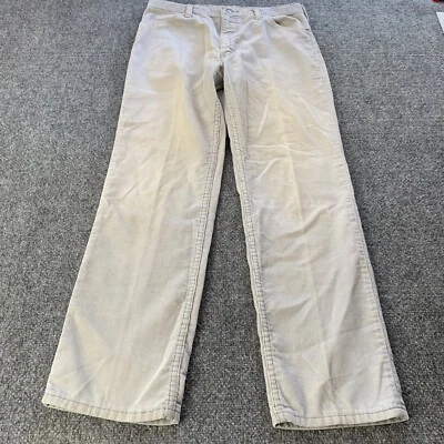 Pantalones de mezclilla grises rectos de pana talla 32x30 (31 x 29) Rustler de corte regular de colección para hombre Foto 1 de 4