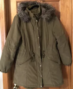 Womens winter coat with hood/ Changes by Together/size 10 - Picture 1 of 10