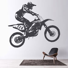 Dirt Bike Motocross Motorbike Wall Decal Sticker WS-18684