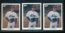 lot (3) 1996 Best #21 Scott Madison Copper Kings Minor Baseball (BL16) SWSW6