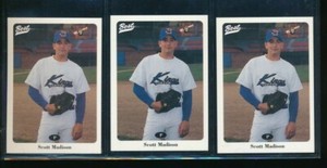 lot (3) 1996 Best #21 Scott Madison Copper Kings Minor Baseball (BL16) SWSW6
