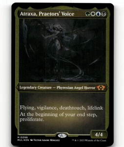 FOIL - MTG Atraxa, Praetors' Voice (Foil Grabado) 98 March of the Machine Mythic - Imagen 1 de 1