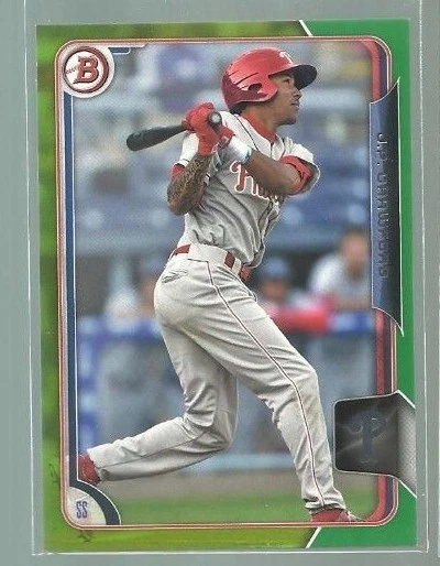  2015 Bowman Draft Green #25 J.P. Crawford 48/99 (ref40021) - Image 1 of 1