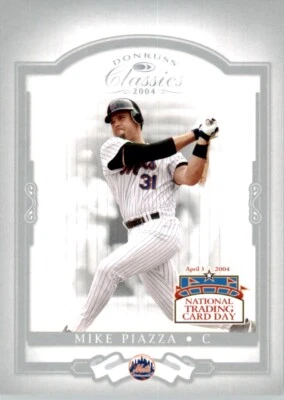 2004 National Trading Card Day #DP3 Mike Piazza - Image 1 of 2