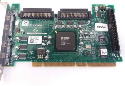 Dell SG-OR5601-12601 SCSI Controller PCI Card Dual U160-SCSI Controller Adaptec - Image 1 of 4