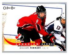 (HCW) 2009 O-Pee-Chee Canadian Heroes #CBGF Gillian Ferrari NM-MT