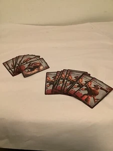 Resident Evil 2 board game Boss Behavior Cards 8 G-Mutant 12 Birkin Stage 3 - Picture 1 of 3