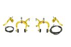 NEW! BMX ALTA GOLD BRAKE BICYCLE SET IN FRONT &amp; REAR.