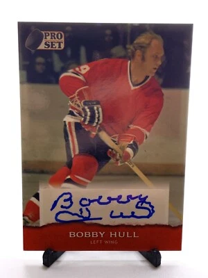 2022 Leaf Pro Set Sports Bobby Hull Autograph Auto #PSA-BH2 Blackhawks - Image 1 of 4