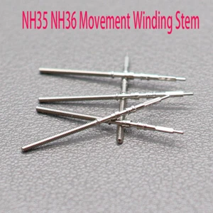 Stainless Steel Crown Kit NH35 NH36 38 Movement Winding Stem For Watch assembly - Picture 1 of 13