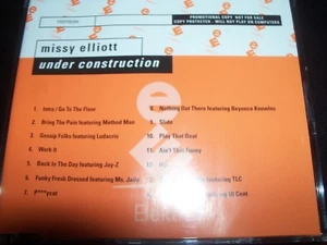 Missy Elliott Under Construction German Promo Album CD – Like New - Picture 1 of 1