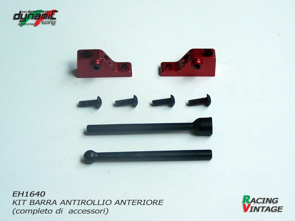 1/5  BERGONZONI  kit barra antirollio anterioreVintage Racing EH1640 - Immagine 1 di 1