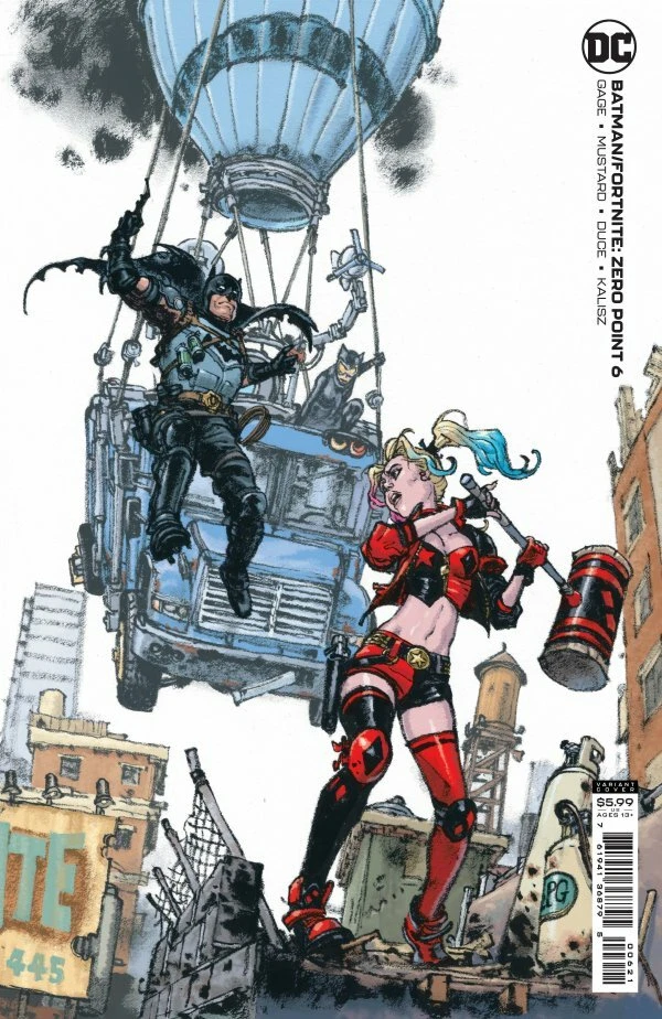 Batman / Fortnite: Zero Point #6 Mikel Janín Cover (DC Comics September 2021)