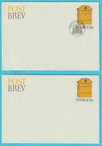 Schweden aus 1967 ** postfrisch Ganzsache Faltbrief MiNr. F5 Sonderstempel Auto - Picture 1 of 1