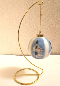 Souvenir Cape Shore Maritim Leuchtturm Maritim Ornament mit Ständer Rarität - Bild 1 von 9
