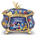 Boîte à musique en porcelaine Ultimate Disney Heirloom par The Bradford Exchange