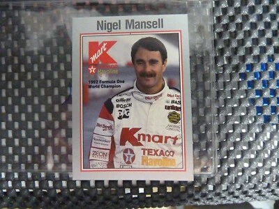CAR RACING CARD 1993 NIGEL MANSELL    NO581 - Image 1 of 2