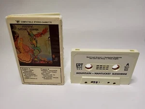 1971 MOUNTAIN NANTUCKET SLEIGHRIDE CASSETTE TAPE RARE SNAP CASE ORIGINAL GRID - Imagen 1 de 6