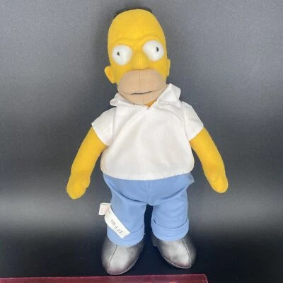 Peluche de Los Simpson Dakin X Applause 2002 muestra Homero MUY RARO Foto 1 de 4